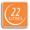 22 Litres Capacity