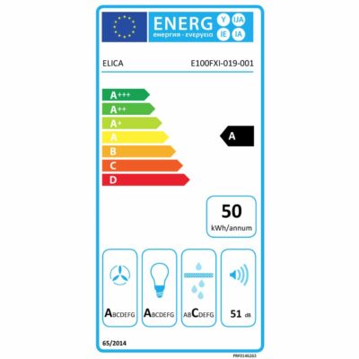 Elica-Haiku-BL-A-32-Wall-Mounted-Hood-PRF0146263-Energy-Label