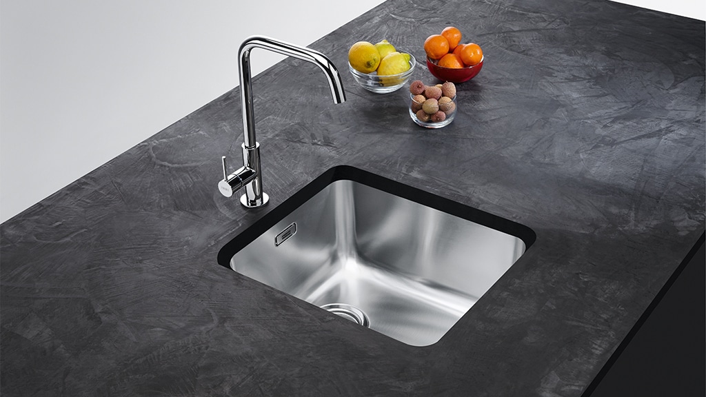 Franke Aton Single Bowl Stainless Steel Sink Undermount Stylishness