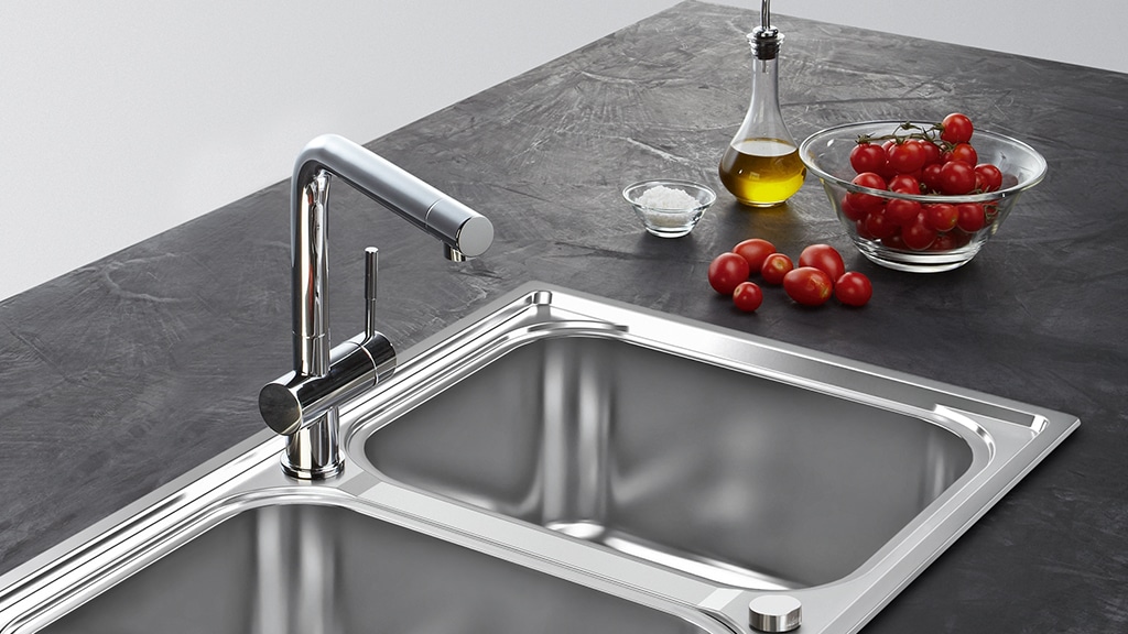 Franke Double Bowl Drainer Stainless Steel Sink Inset Versatility