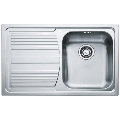 Franke-Logica-Line-LLX-611-Inox-Satinato-1B-1D-LHD-1-Bowl-Drainer-Stainless-Steel-Sinks-101.0085.773