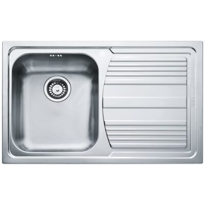 Franke-Logica-Line-LLX-611-Inox-Satinato-1B-1D-RHD-1-Bowl-Drainer-Stainless-Steel-Sinks-101.0085.772
