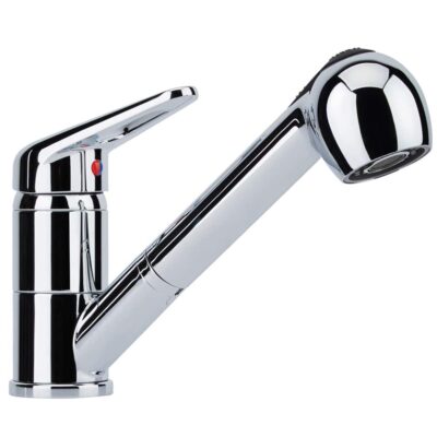 Franke-Novara-Plus-Pull-Out-Spray-Chrome-Kitchen Faucet for Kitchen Sinks in Malta