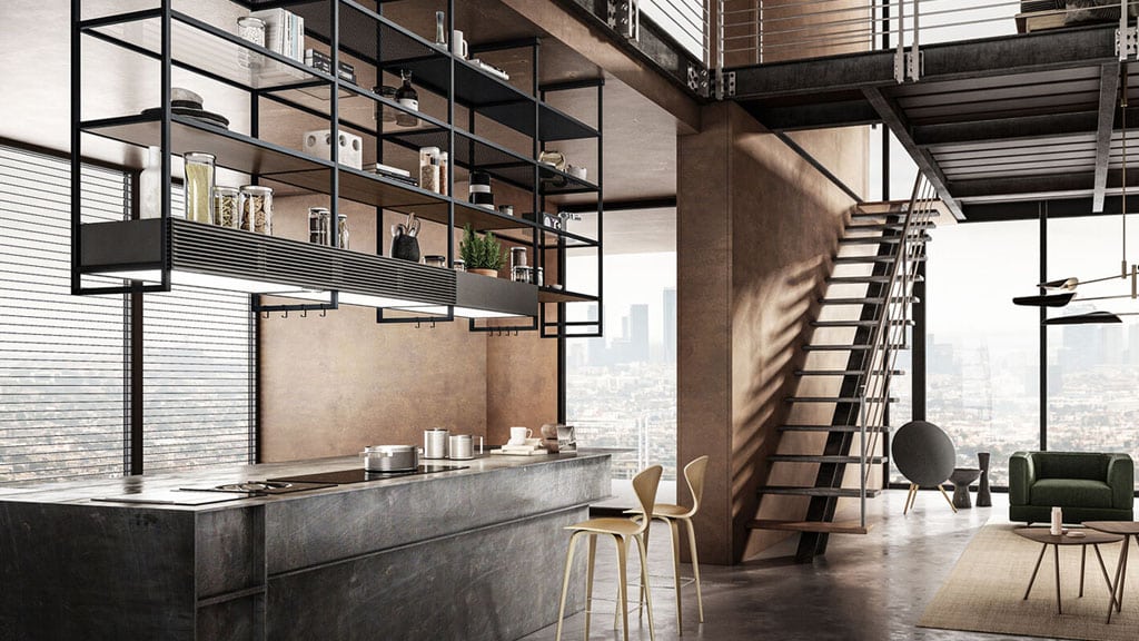 Elica Open Suite Superior Island Kitchen Hood PRF0166703 b