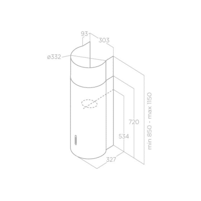 Elica-Stone-Wall-Mounted-Kitchen-Hood-61412862B -b