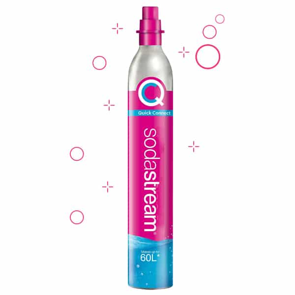 SodaStream Quick Connect 80L Cylinder for Water Carbonator 2270171 -C