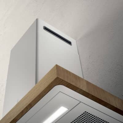 Elica Bio Island Hood WH A 90 Rovere PRF0147266 -H