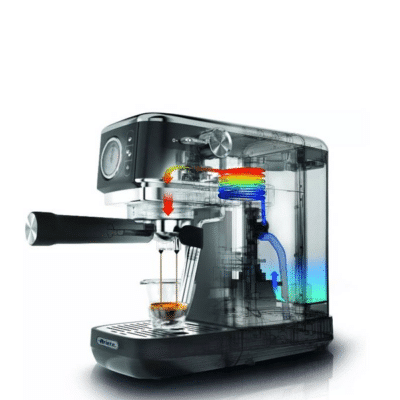 Ariete Slim Moderna Espresso Coffee Machine 1381 12 c