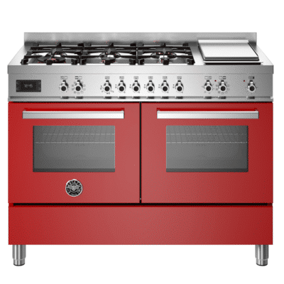 Bertazzoni Professional Series Free-Standing Gas Cooker with Electric Oven PRO126G2EROT - Available From Crosscraft Malta