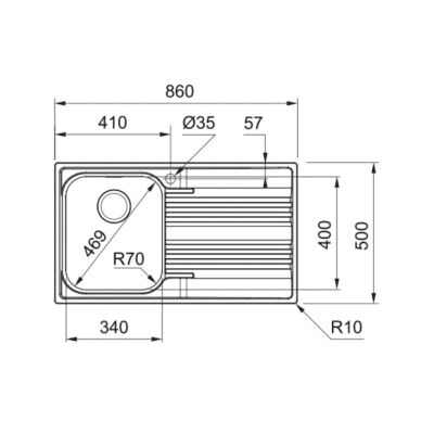 Franke-Smart-SRX620-Kitchen-Sink-Overmount-101.0356.760 A