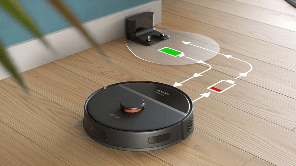 Philips HomeRun Series 3000 Aqua Robot Vacuum Cleaner xu3000-01 c