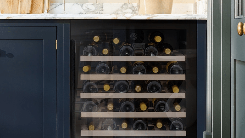 Caple Sense Undercounter Single Zone Wine Cabinet WI6143BG c
