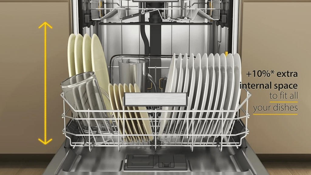 Whirlpool W8I HP42 L UK Built In Dishwasher h