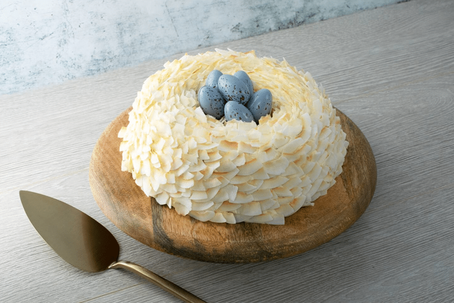 Easter Nest Cake prepared using kenwood kitchen machine a Easter Nest Cake prepared using kenwood kitchen machine a