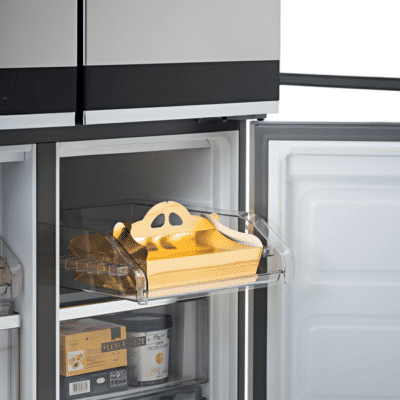 Whirlpool WQ9 B2L G American Style Fridge Freezer g