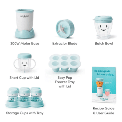 nutribullet Baby® Bullet Blender, 200W NBY100 B