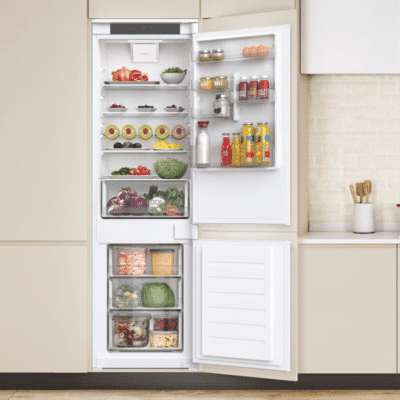 Hoover HOBL3518EVW Built In Fridge Freezer g