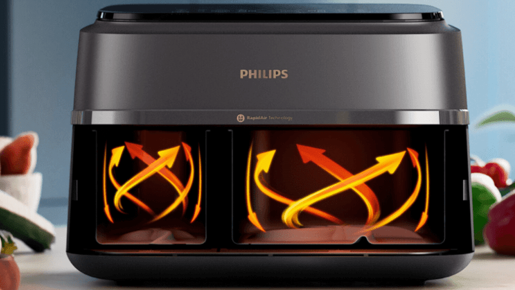 Philips Series 3000 Dual Air Fryer NA352 00 l