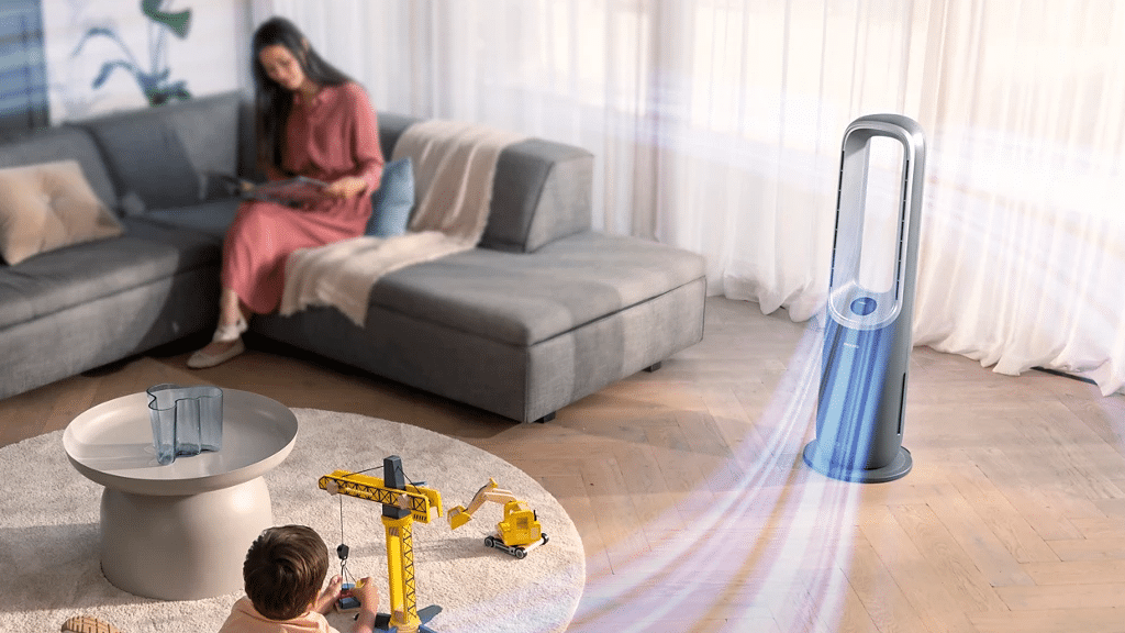 Philips Series 8000 Air Performer 3-in-1 Air Purifier, Fan & Heater AMF870 15 g