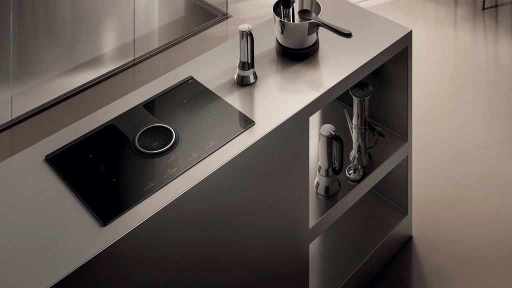 Elica NikolaTesla Flame Gas Aspiration Hob PRF0196343 i