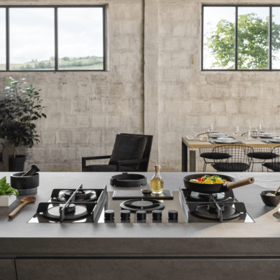 Elica NikolaTesla Flame Gas Aspiration Hob PRF0196343 n